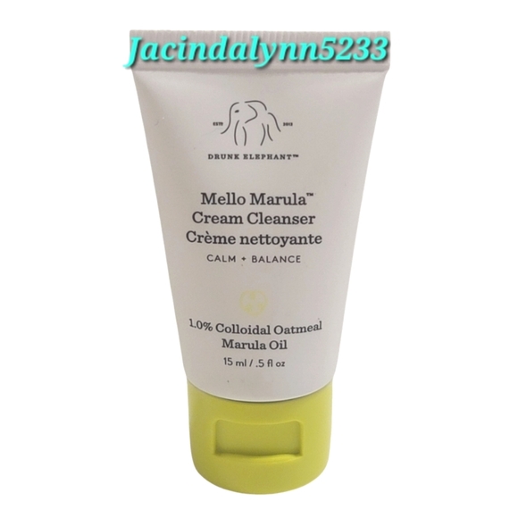 Drunk Elephant Other - Drunk Elephant Mello Marula cream cleanser face wash luxury skincare travel size